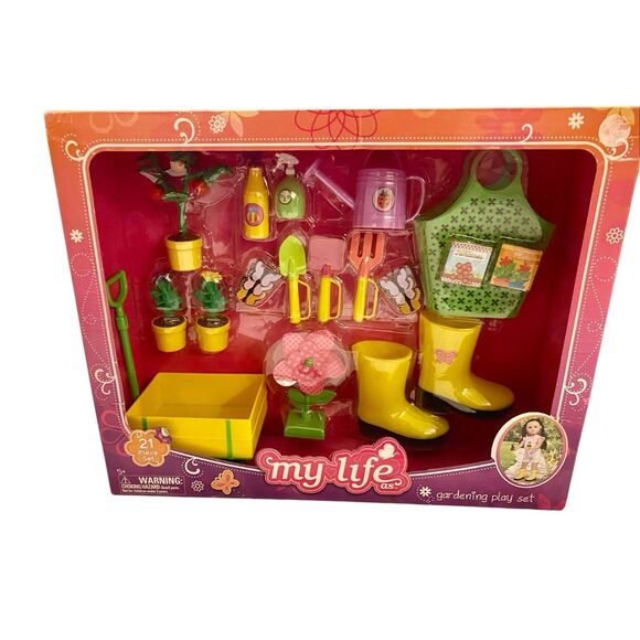 My Life As Gardening Play Set 2017 21 Piece Doll Accessories Gift Toys Christmas - Picture 6 of 10